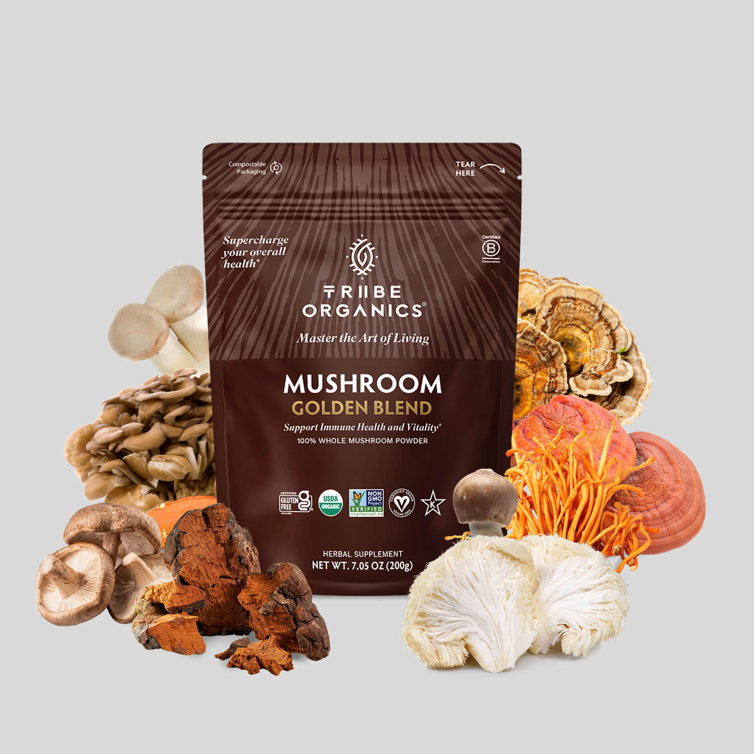 Mushroom Golden Blend Powder